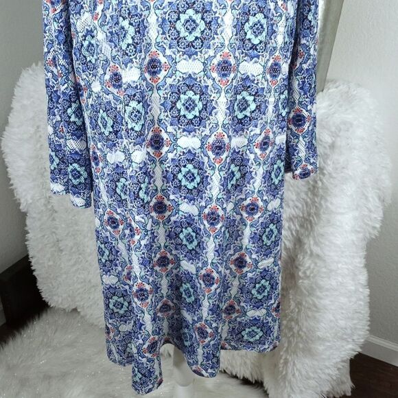 SAMI & JO PLUS RED, WHITE, & BLUE DRESS SZ.2X EUC - Picture 4 of 9